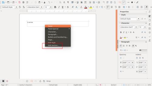 Novidades no Writer No Writer, agora você pode importar o AutoTexto dos modelos do Microsoft Word DOTM.