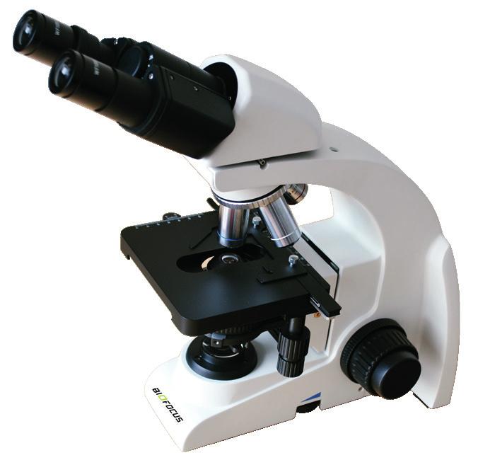 Microscópio Biológico Binocular com Ótica Infinita e Contraste de Fase BIO1000-B-I-PH-BI O microscópio de contraste de fase é amplamente utilizado para examinar espécimes onde se deseja visualizar