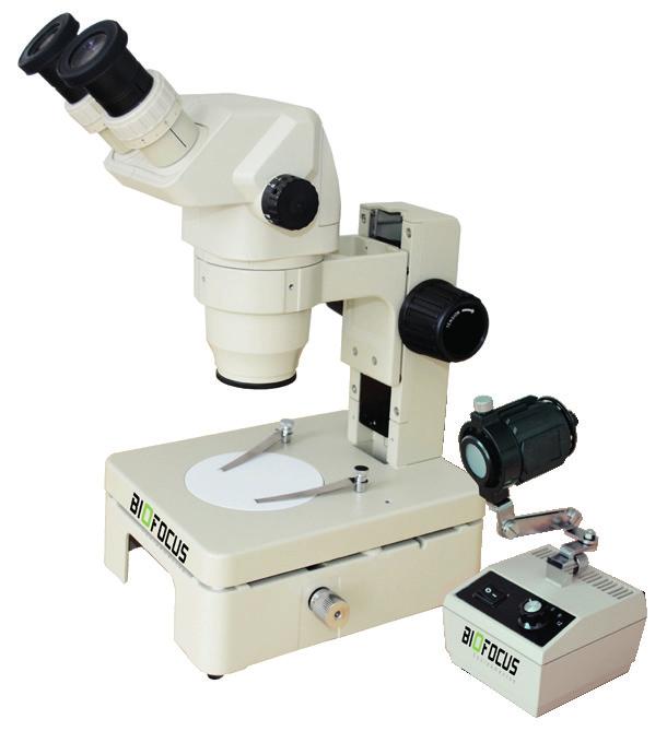 Estereomicroscópio Embriológico com zoom até 180x Cód.