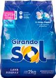 360ml 20% de desconto 7, 98 Amaciante Girando Sol 4, 49 Lava-roupa em pó Girando Sol 2 7, 99 Água sanitária Girando