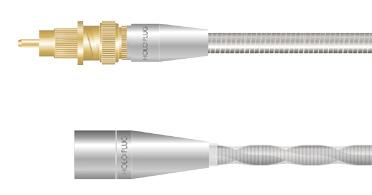 999999 OFC solid core co-axial design, construcção 2m 4 620,00 dual mono-filament, terminação BNC com adaptador RCA dourado.