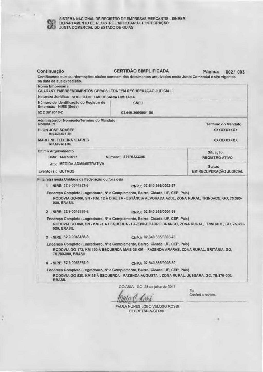 Movimentacao 198 : Juntada de Documento Arquivo 1 : 5121271.13OFICION%C2%B01989JUNTACOMERCIAL.