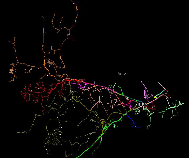 Figura 11 - Mapa Geoelétrico da