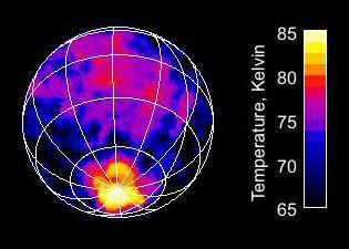 Com composição de gelo e neve similar à encontrada por Drygalski na Antártida, Enceladus é o corpo celeste mais reflexivo do sistema solar no