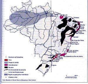 Mapa 3 - A economia e o