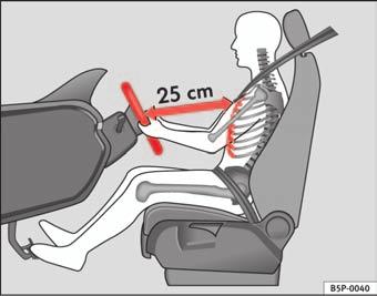 164 Condução Condução Direcção Regulação da posição do volante A posição do volante pode ser regulada continuamente em altura e em profundidade. Fig.