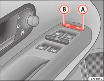 94 Abrir e fechar Nota Qualquer Serviço Oficial SEAT pode programar o fecho centralizado de modo a que seja apenas destrancada a porta do condutor ao rodar a chave uma vez na direcção de abertura.