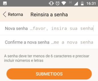 No Campo Numero CID, digite o código informado na etiqueta