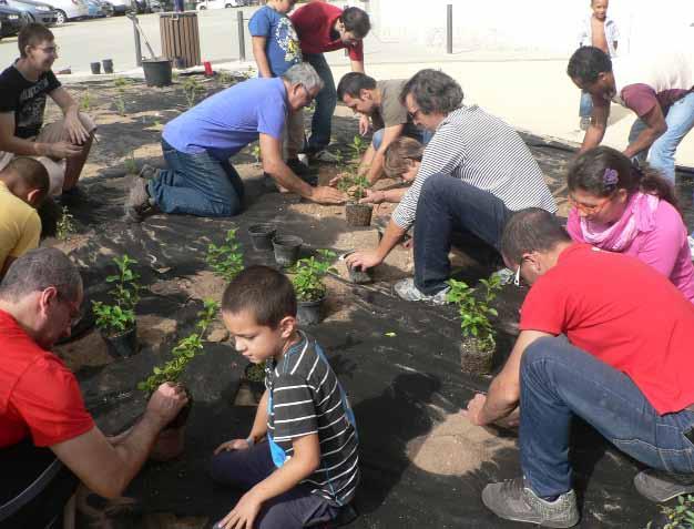 o o Projecto Setúbal Mais Bonita Projecto promovido pela Câmara Municipal de Setúbal que contou com o apoio do Grupo Portucel através da oferta de plantas e trabalho voluntário dos Colaboradores da