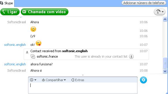 Exemplo 5 Fonte: Skype - Chat 23 Exemplo 6 Whatsapp Fonte: Uol.com.br 24 Os exemplos e observações sobre o internetês são inúmeros.