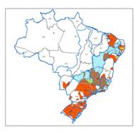 1988 1991 1994 1997 2000 2003 Ano 56 Comités interestaduales