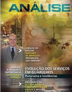 A AGENDE Agência de Desenvolvimento e Inovação de Guarulhos realizou ontem, 21 de agosto, o lançamento da II edição 2013 da Revista Análise Guarulhos com o tema A Evolução dos Serviços em Guarulhos.