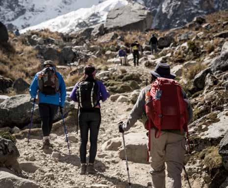 Soraypampa CRUZANDO A PASSAGEM DE SALKANTAY Depois, vem uma descida dramática através de