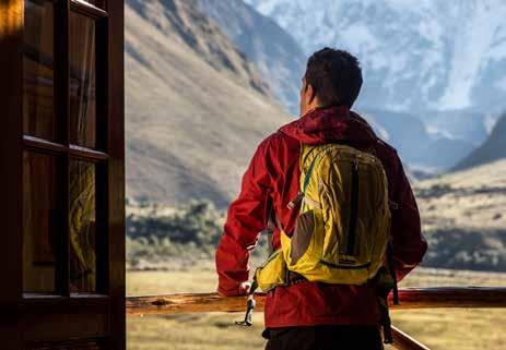 Cusco A CAMINHO DE SORAYPAMPA Depois, o transfer o levará por uma estrada sinuosa na montanha até um local