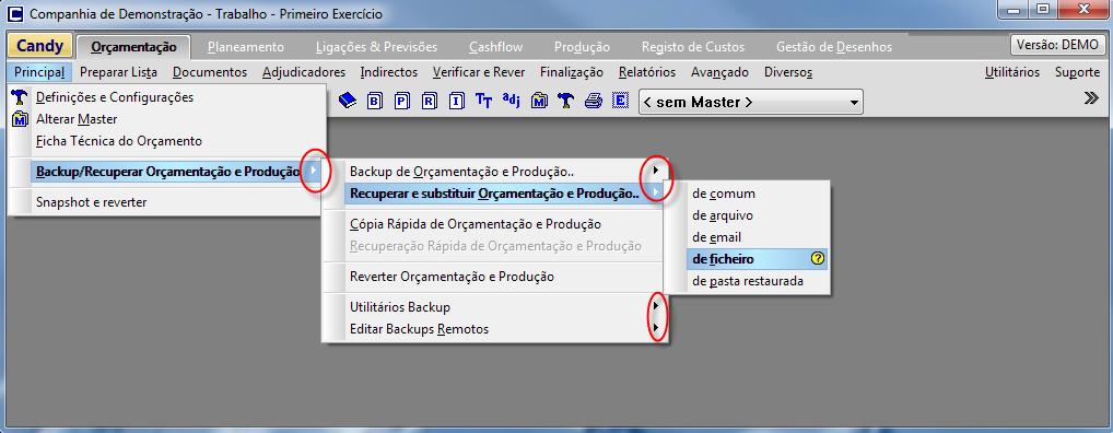 OS ELEMENTOS PRINCIPAIS DO AMBIENTE DE TRABALHO 4 Barra de Ferramentas (Faixa de atalhos) Por baixo dos menus há uma barra de ferramentas composta por ícones de atalho.