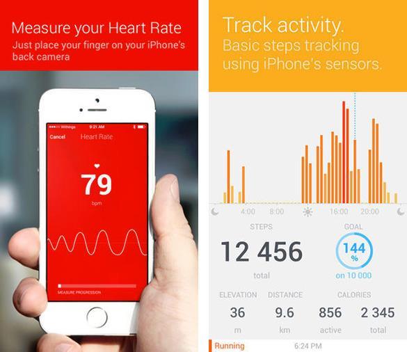 5 Apps Health mate-withings Conectividade com o Apple Watch; Possibilidade de