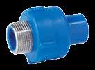 ACESSÓRIOS PP-R pp-r fittings K12 CASQUILHO M/M M/M TRANSITION ADAPTOR 20x1/2 10712220 10 80 4,63 20x3/4 10712320 10 60 5,48 25x1/2 10712225 10 80 4,94 25x3/4 10712325 10 60 5,48 25x1 10712425 10 40