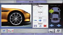 O kit é composto por duas barras, suficientes apenas para um lado do QUICKVISION. R.I.K. Rim Imaging Kit R.I.K. Rim Imaging Kit Software para memorizar la imagen de la llanta y asociarla al número de matrícula del vehículo en prueba.