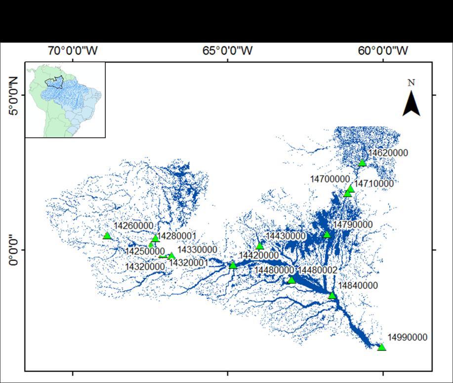 relacionadas a overparameterization para o exercício de comparação de modelos. As forçantes do modelo chuva-vazão foram normais climatológicas do CRU e precipitação do MERGE (Rozante et al.