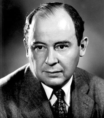 História da Informática 1944 John Von Neumann propôs modelo de arquitetura de computadores Programas e dados