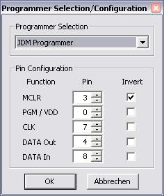 A tela a seguir surgirá: Clique na opção Programmer Selection e escolha a opção JDM Programmer e deixe esta janela igual a que