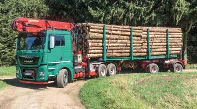 A alterativa a uma uidade de chassi é o tractor semi-reboque com equipameto permutável para direcção de reboque ou com atrelado.