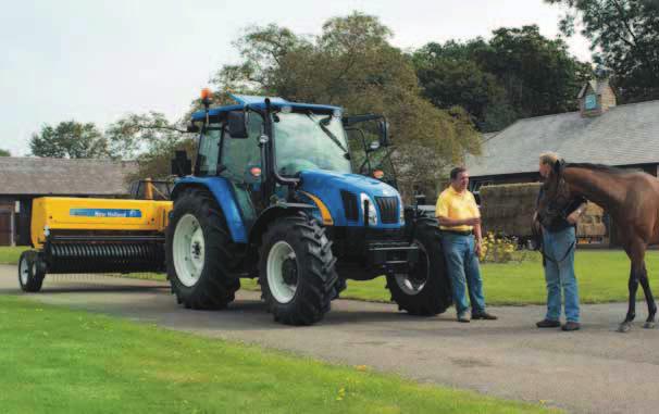 12 13 QUALIDADE E FIABILIDADE CONSTRUÍDOS PARA REDUZIR OS CUSTOS DE MANUTENÇÃO É certo que os tractores da Série T5000 da New Holland evoluíram a partir da Série TL-A, mas passaram pelos mesmos