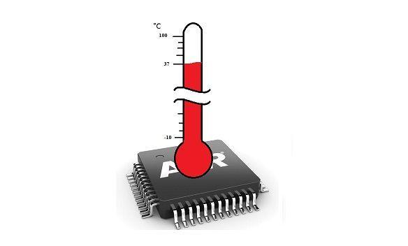 Bônus: Sensor de temperatura interno Ideal para monitorar se está tudo bem com o arduino; Afetado pela