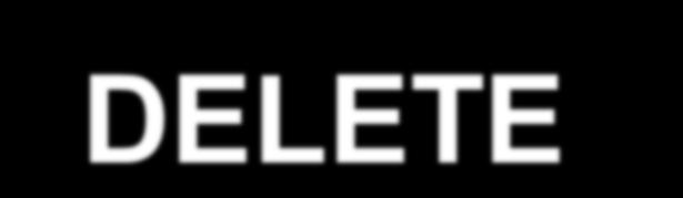 SQL BÁSICO - DML - DELETE Usando o comando DELETE para excluir linhas selecionadas de uma tabela DELETE FROM <tabela> [WHERE <condição>] Exemplos /* Excluir os registros da tabela autor, onde