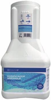 EAN PRECIO UD PREÇO UD 2 6 36 201101Q 8410189024230 208,500 34,750 DOSIFICADOR INVIERNO SIN COBRE QP UN SOLO PRODUCTO PARA EL TRATAMIENTO DE INVIERNO.