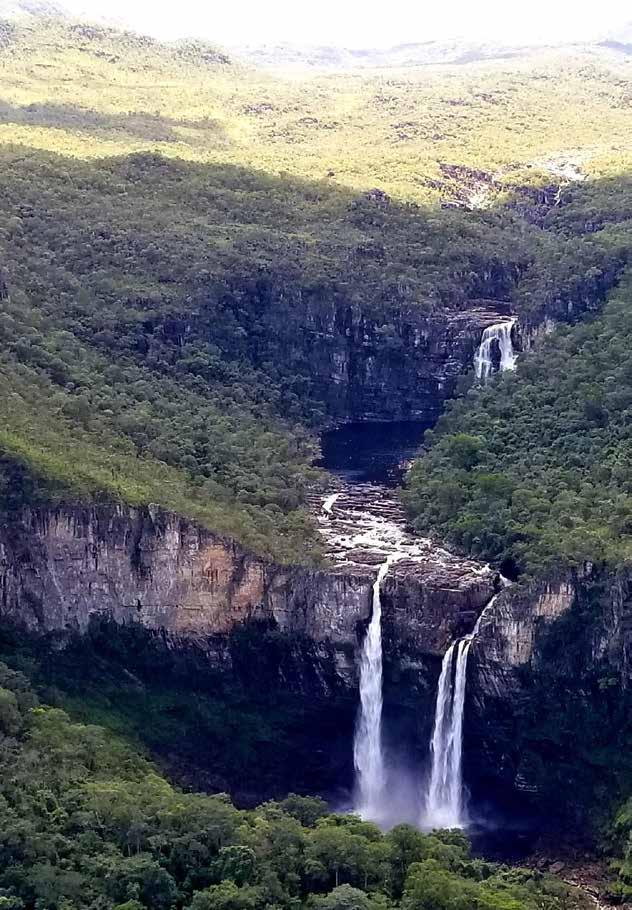 O Parque Nacional da Chapada dos Veadeiros, em Goiás, é um exemplo de beleza e diversidade das