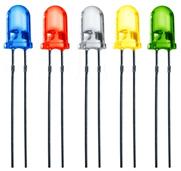 Componentes Eletrônicos LED LED Light Emitting Diode(Diodo Emissor de Luz). LED é um tipo especial de diodo que tem a capacidade de emitir luz ao ser atravessado por uma corrente elétrica.