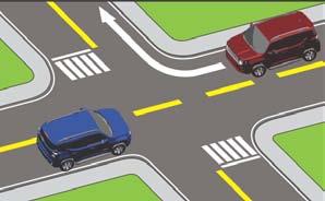 Assegurar-se de que pode executar a manobra pretendida sem risco para os demais usuários da via à sua volta, de acordo com sua posição, direção e velocidade.