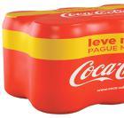 Coca-Cola Zero 350ml c/ 6 Leve