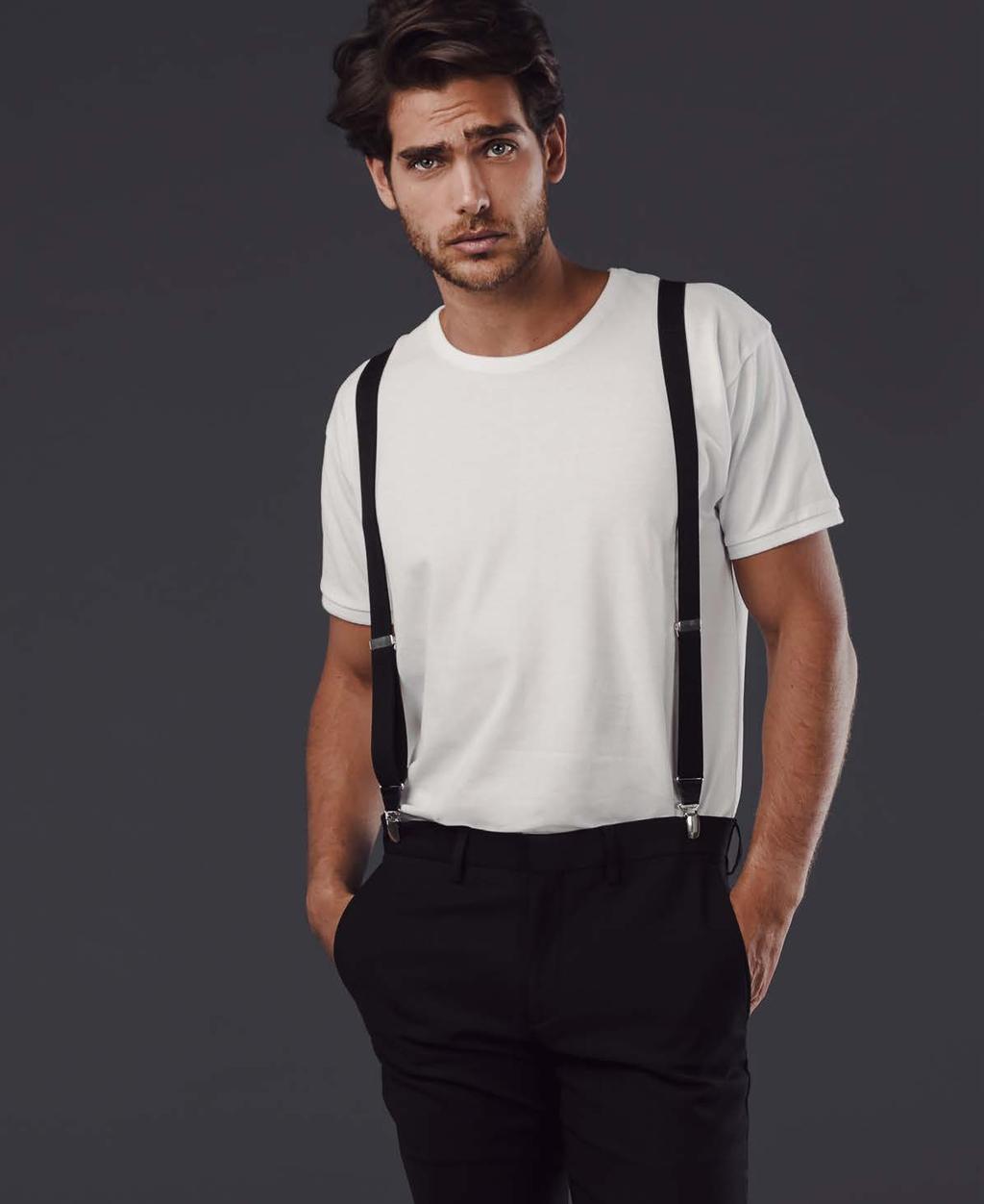 SN MRINO t-shirt para homem 195 g/m 2 MH PIQUÉ GODÃO PENTEDO NOVO Branco Preto zul Eclipse *Cinza Matizado *85% algodão/15% viscose Malha piqué 100% algodão penteado Fita de