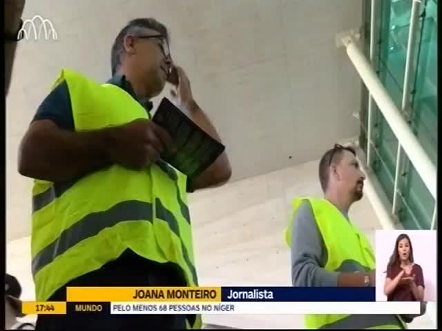 17:44 Sindicato Nacional da Polícia fez ações