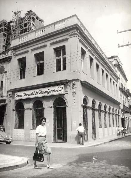 1955 - Incorporação do Banco Industrial de Minas Gerais.