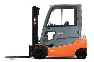 18 TOYOTA MATERIAL HANDLING As mini-alavancas