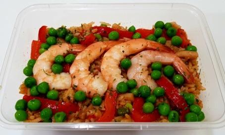 7 Paella Prato inspirado na culinária espanhola.