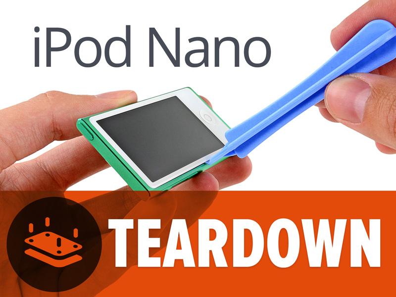 Passo 1 ipod Nano 7ª Geração Teardown O que é magra, novo, e verde?