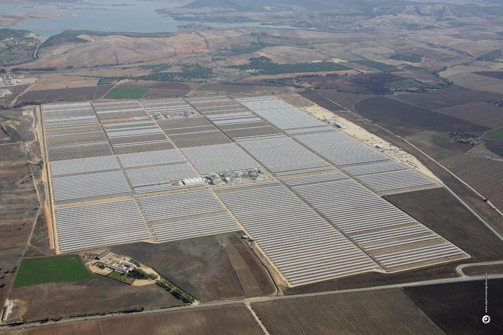 CENTRAL TERMOSOLAR DE CALHAS CILINDROPARABÓLICAS