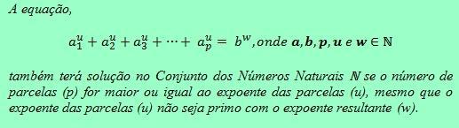 (k/2) + (1/2) = l, lembrando que k e l Ν. Também neste caso, para qualquer valor de k seria impossível obter um valor inteiro para l, devido a parte fracionária da equação (1/2).