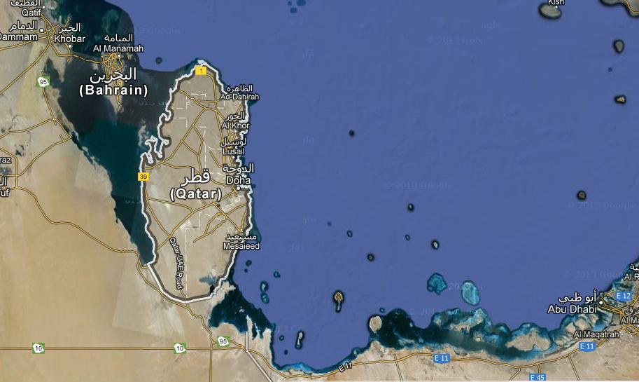 5.3. MODELAÇÃO 5.3.1. CONDIÇÕES GEOLÓGICAS E DEFINIÇÃO DOS PARÂMETROS DA SECÇÃO DE ESTUDO O Qatar é uma península que se estende na Península Arábica apontando em direção ao norte do Golfo Pérsico.
