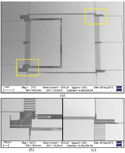 studos de cso: micro-celerômetro / controle estdo d rte Two-Mss MMS Velocity Sensor: Internl Feedbck Loop