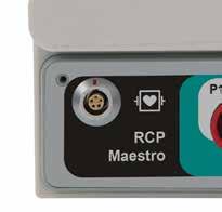 8 O RCP Maestro é um acessório do DualMax, criado para auxiliar socorristas a realizar compressões de acordo com as recomendações mais atuais de RCP.