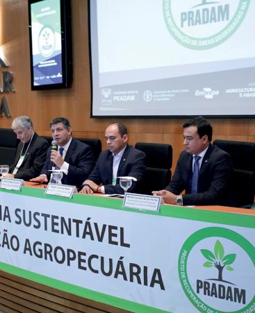 PORTFÓLIO DE SERVIÇOS DO SISTEMA CNA/SENAR/ICNA 28 RECUPERAÇÃO DE ÁREAS DEGRADADAS Produzir mais alimentos sem avançar sobre as florestas. Esse é objetivo dessa linha do Senar.