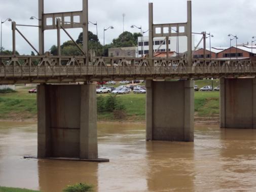 A distribuição espacial média das chuvas na bacia do rio Acre, nas microbacias a montante de Rio Branco, para os três primeiros meses de 2011, está apresentada na Tabela 2.