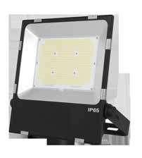 FLAP200M100C50 FLAS200M150C50 Potência 100W 150W 200W O refletor Flood Light Premium tem uma espessura bem fina, sendo específico para uma iluminação mais focada em ambientes externos, dando um toque