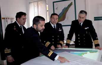 Bem-vindo a Bordo Diretor do Serviço Hidrográfico e Oceanográfico da Armada do Chile visita o IH No âmbito do Plano de Atividades de Cooperação Bilateral Portugal - Chile, o Instituto Hidrográfico