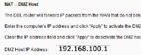 این بخش وظیفه این را دارا است که شما وقتی از محل دیگری IP Valid را فراخوانی می کنید مستقیما به مودم ADSL اطالعات هر IP را در این بخش وارد شده است را به محل مورد نظر انقال می دهد که در این حالت